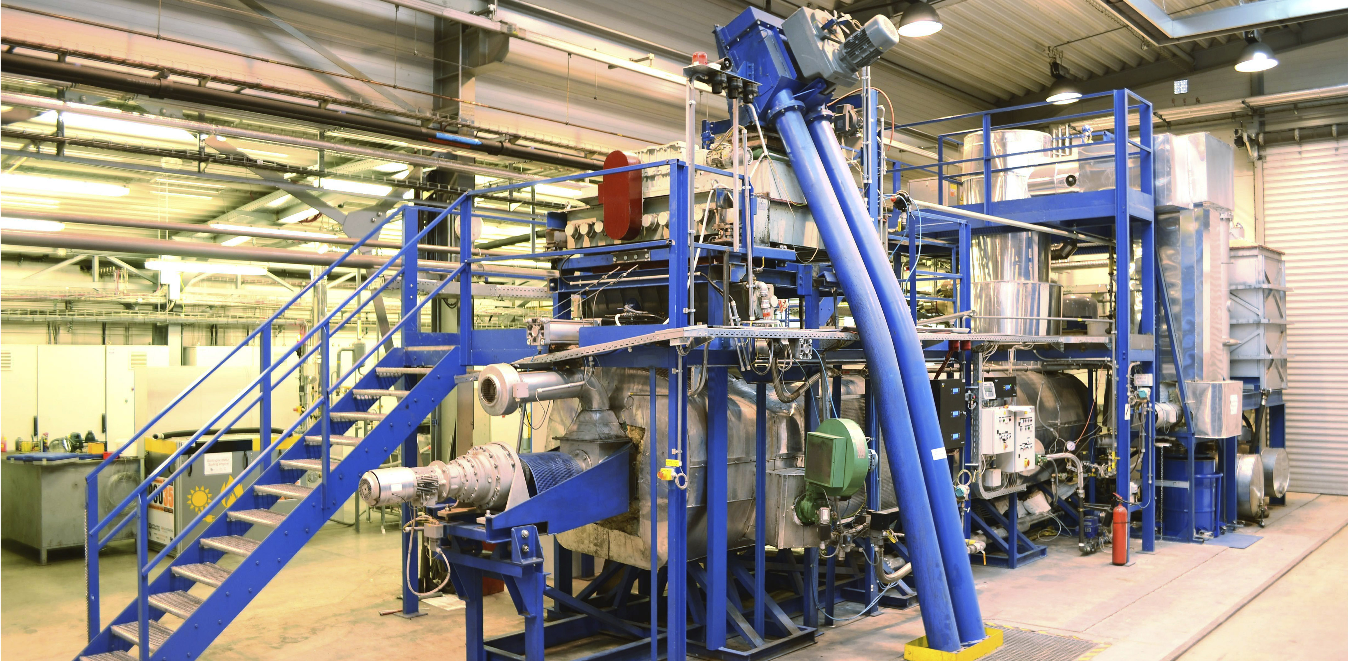 Experimental Pyrolysis Unit